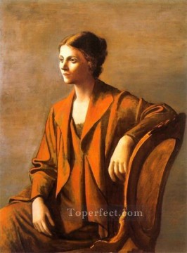 Artworks by 350 Famous Artists Painting - Olga Picasso 1923 Pablo Picasso